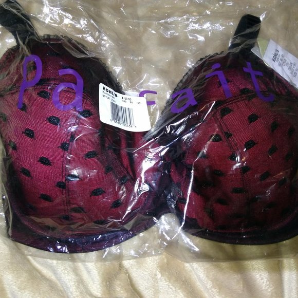 Parfait Bra: Kitty Padded Full-Figure Bra 2101 Underwire, Padded, NWT - Picture 3 of 4